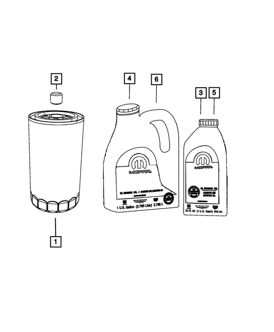 15w40 Engine Oil | Mopar | Part Number (68218940AD)Vehicle Motor OilMy Mopar Garage