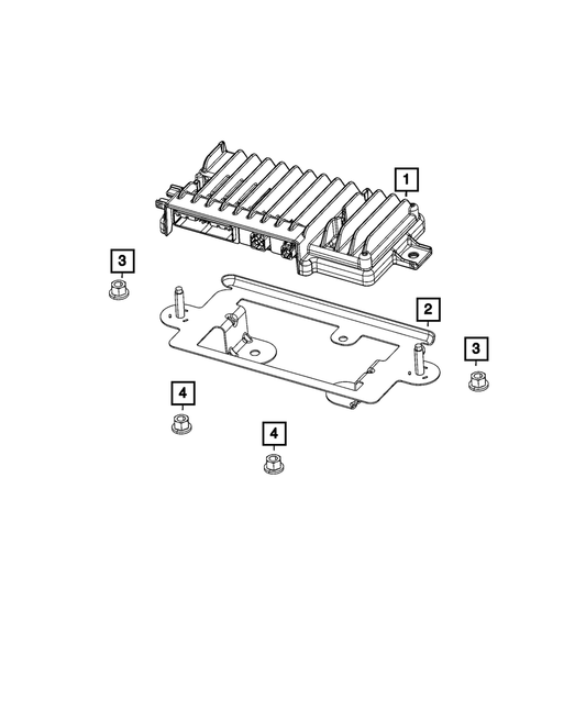 Park Assist Module | Mopar | Part Number (68602522AA)
