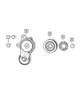 Belt Tensioner - Mopar (68490063AA)