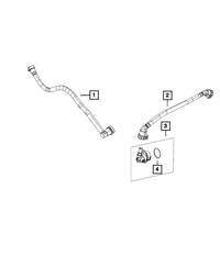 PCV Valve | Mopar | Part Number (68210345AC)