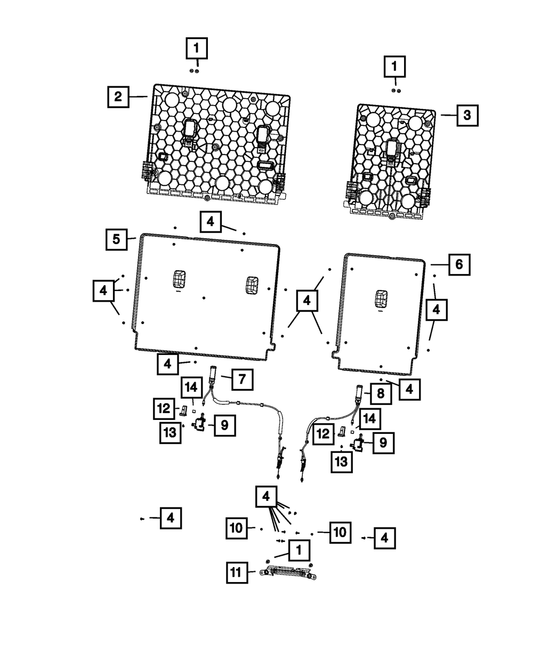 Torx Head Screw | Mopar | Part Number (68566474AB)