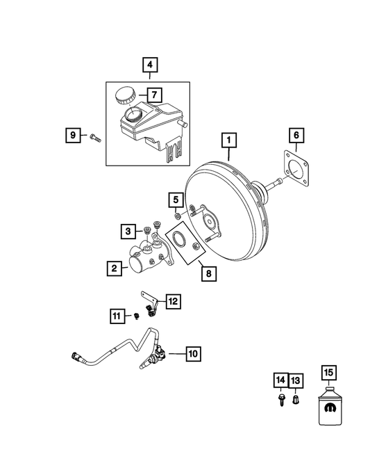 Brake Fluid | Mopar | Part Number (04549625AF)