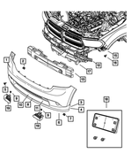 Fascia Applique - Mopar (68089170AB)