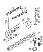 Engine Camshaft - Mopar (53022263AF)
