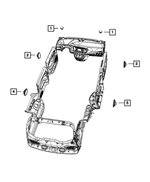 Speaker, Right Front, Dash Panel - Mopar (5059062AB)