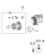 Air Conditioning Compressor - Mopar (68289890AB)