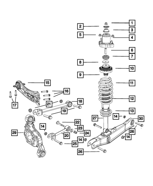 Flat Washer | Mopar | Part Number (6508488AA)