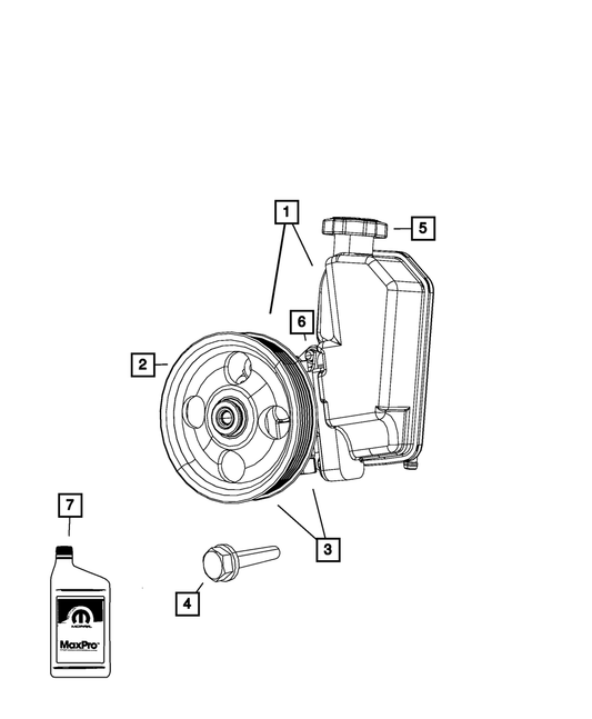 Power Steering Fluid | Mopar | Part Number (68218064AC)