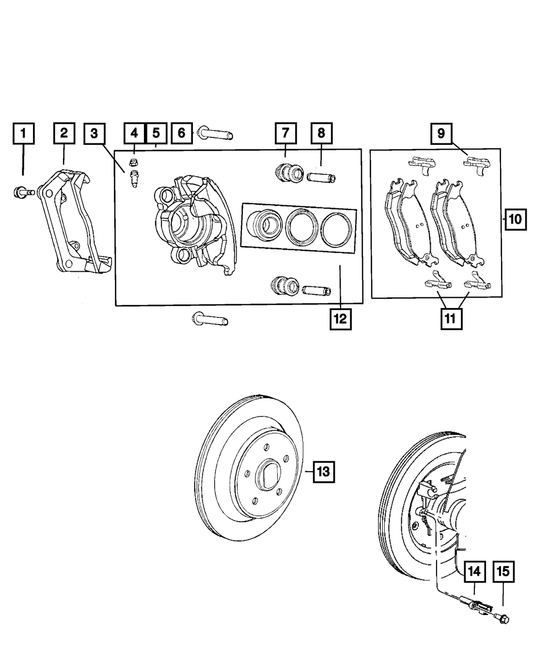 Brake Rotor - Mopar (52009968AD)