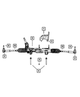 Inner End Tie Rod Kit - Mopar (68040224AB)