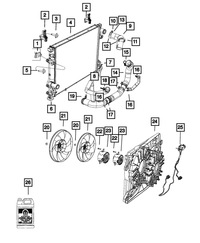 Hose Clamp | Mopar | Part Number (4809147AA)