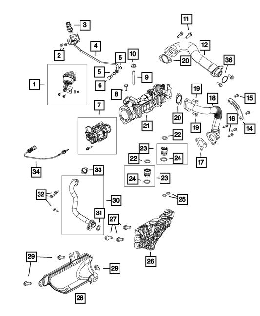 O Ring | Mopar | Part Number (68150058AA)