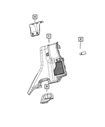 Connector Cover - Mopar (6RF21TX7AA)