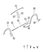 Front Fender Spat, Right - Mopar (68275914AA)