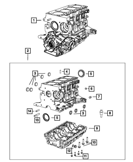 M14 Plug - Mopar (68145984AA)
