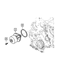 Water Pump - Mopar (68569196AA)