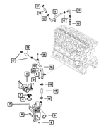 Thermostat Seal - Mopar (5086740AA)
