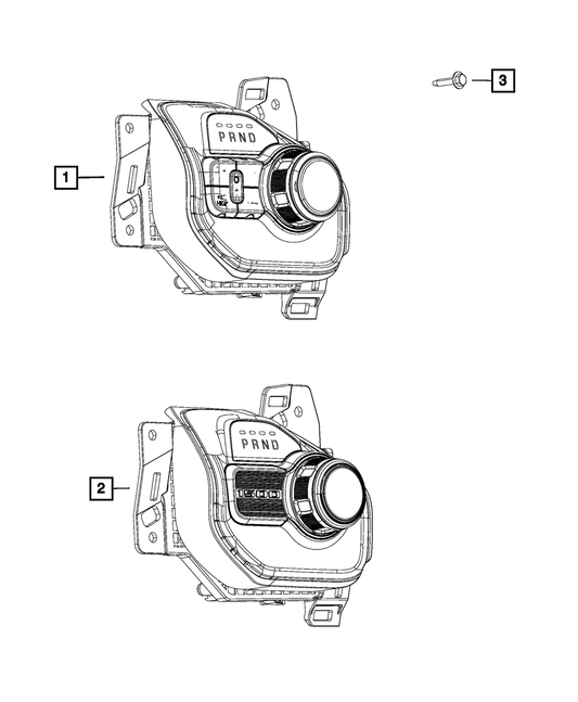 Transmission Shifter - Mopar (68328332AI)