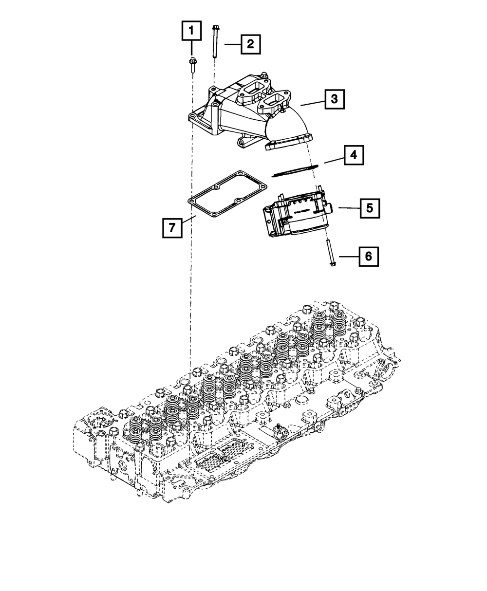 Throttle Body Gasket - Mopar (68005256AA)