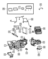 Actuator | Mopar | Part Number (68448026AA)