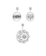 Wheel Cap - Mopar (5RK12RXFAA)