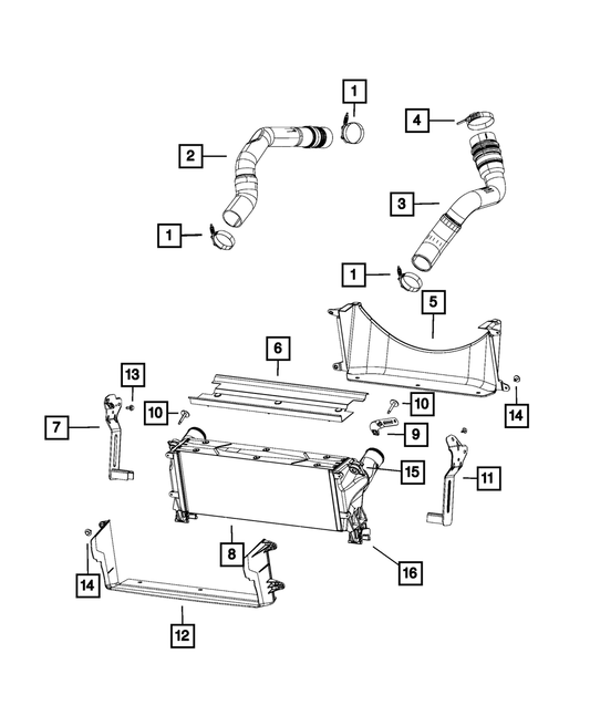 Hose Clamp - Mopar (68211466AA)