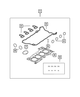 Fuel Injector Seal Kit - Mopar (68436674AA)