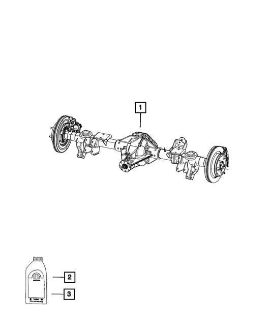 Gear Lubricant - Mopar (68340460AA)