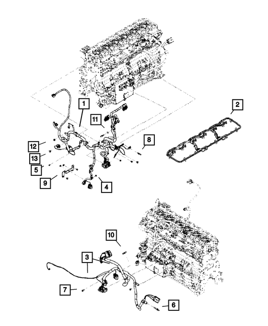Hex Flange Nut | Mopar | Part Number (4429689)