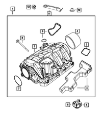Nut- Mounting | Mopar | Part Number (6104727AA)