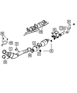 Exhaust Clamp - Mopar (52121859AD)