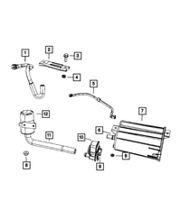 Leak Detection Pump Filter - Mopar (5105947AA)