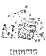 Front Door Latch, Left - Mopar (68250661AC)