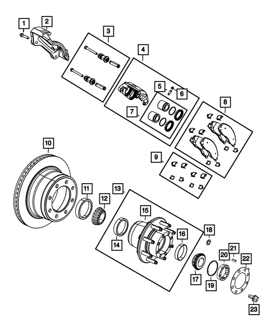 Wheel Bearing Seal | Mopar | Part Number (68454490AA)