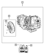 Hex Head Bolt - Mopar (6504383)