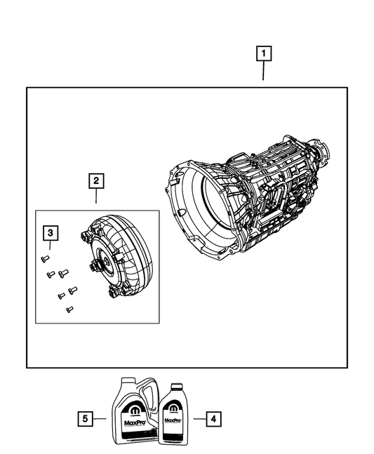 Automatic Transmission Fluid | Mopar | Part Number (5189966AE)