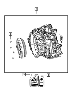 Automatic Transmission Fluid | Mopar | Part Number (5191184AB)