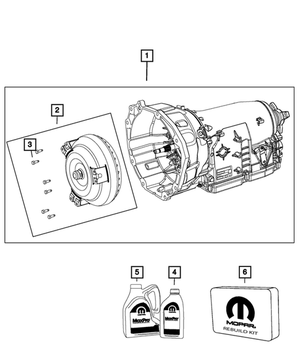 Automatic Transmission Atf+4 Fluid | Mopar | Part Number (68218058AC)