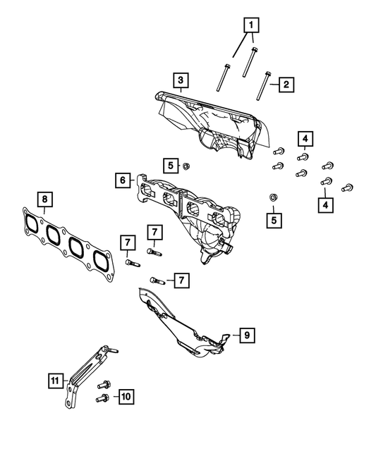 Bolt- Mounting | Mopar | Part Number (6508634AA)