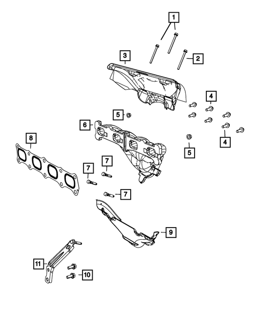 Bolt- Mounting | Mopar | Part Number (6508634AA)Motor Vehicle Engine PartsMy Mopar Garage