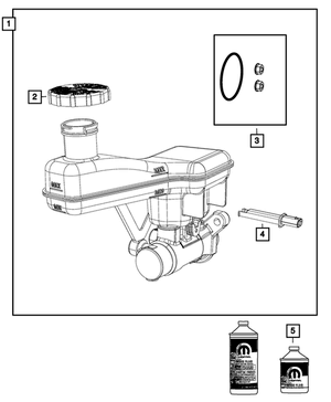 Brake Fluid | Mopar | Part Number (4318080AD)