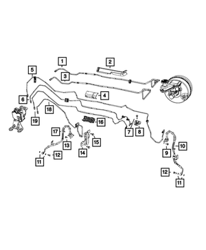 Brake Hose To Caliper Gasket | Mopar | Part Number (6502114)Motor Vehicle BrakingMy Mopar Garage