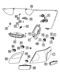 Bulb- Park Lamp | Mopar | Part Number (68604812AA)Motor Vehicle LightingMy Mopar Garage