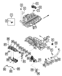 EGR Valve Gasket | Mopar | Part Number (68005184AA)Motor Vehicle Engine PartsMy Mopar Garage