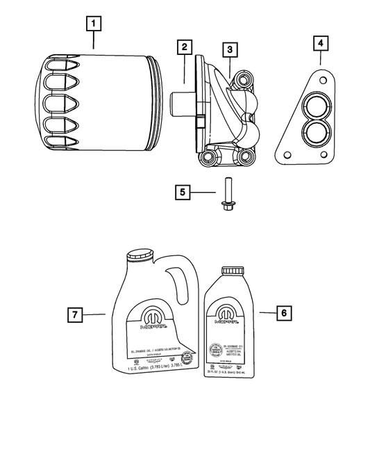 Engine Oil 5W30 | Mopar | Part Number (50035091AA)Vehicle Motor OilMy Mopar Garage