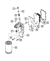 Engine Oil Filter | Mopar | Part Number (5083285AA)Oil FiltersMy Mopar Garage
