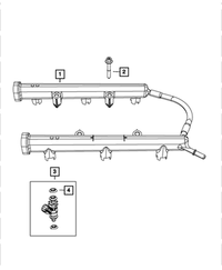 Fuel Injector | Mopar | Part Number (5184085AD)Fuel InjectorsMy Mopar Garage