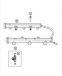 Fuel Injector O Ring Kit | Mopar | Part Number (68080831AA)Fuel InjectorsMy Mopar Garage