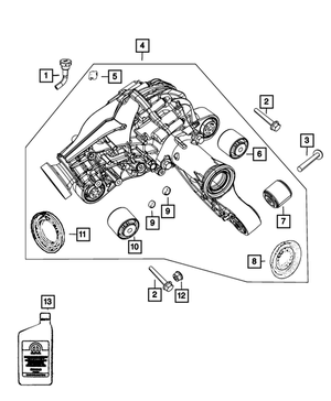 Gear Lubricant | Mopar | Part Number (05136035AD)