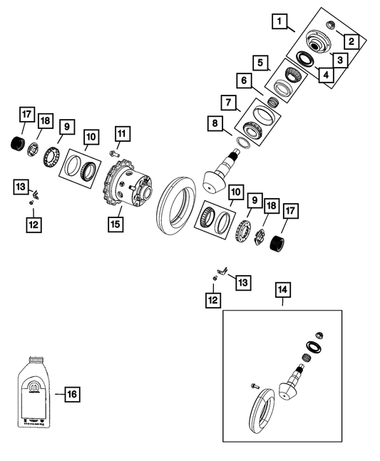 Gear Lubricant | Mopar | Part Number (68449547AA)Vehicle Motor OilMy Mopar Garage